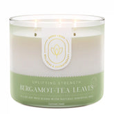 Bergamot & Tea Leaves Aromatherapy 3-Wick Candle