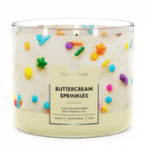 Buttercream Sprinkles 3-Wick Candle
