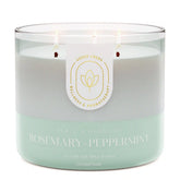 Rosemary & Peppermint Aromatherapy 3-Wick Candle