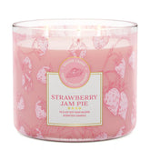 Strawberry Jam Pie 3-Wick Candle