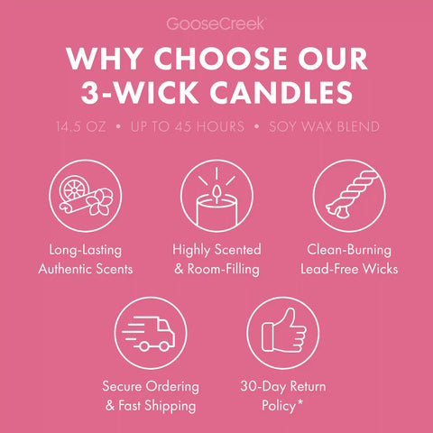 Apple Pom Twister 3-Wick Candle