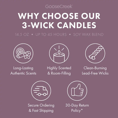 Black Cherry 3-Wick Candle