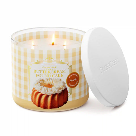 Buttercream Pound Cake 3-Wick Candle