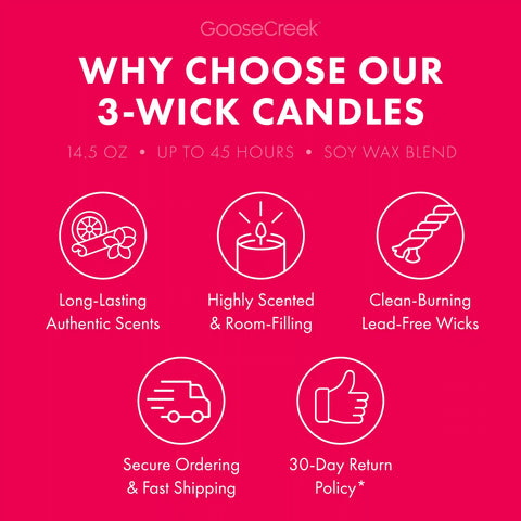 Caribbean Upsidedown Cake 3-Wick Candle
