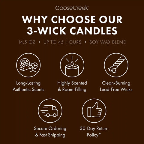 Cashmere Linens 3-Wick Candle