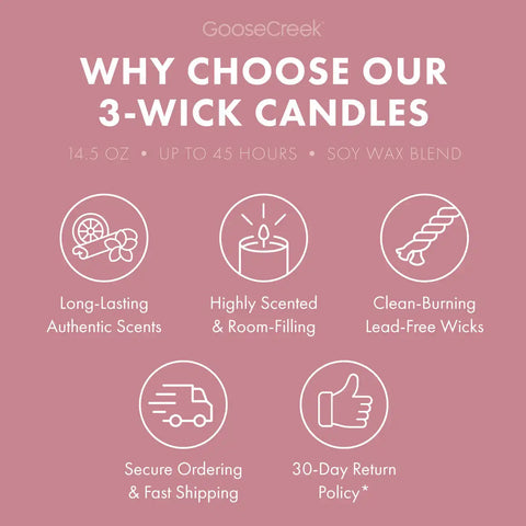 Champagne Bubbles 3-Wick Candle