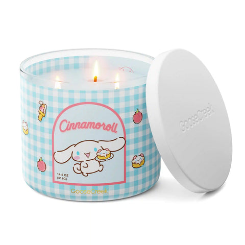 Cinnamoroll Hello Kitty 3-Wick Candle