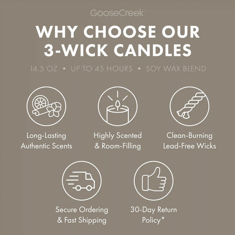 Cliffside Sea Spray Odor Eliminating 3-Wick Candle