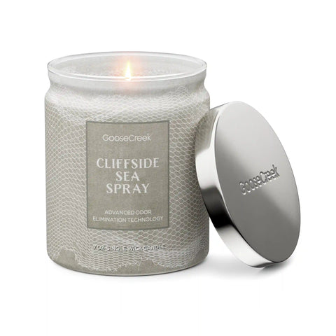 Cliffside Sea Spray Odor Eliminating 7oz Single Wick Candle