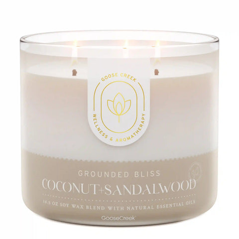 Coconut & Sandalwood Aromatherapy 3-Wick Candle