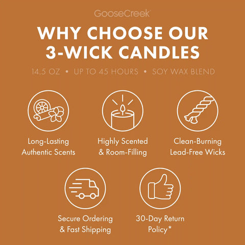 Cookie Butter Ice Cream 3-Wick Candle