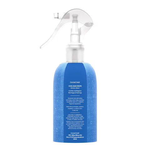Cool Rain Drops Odor Eliminating Room Freshening Spray