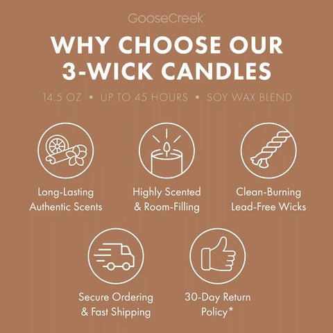 Earl Grey Tea 3-Wick Candle