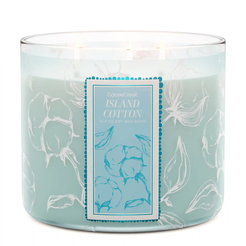 Island Cotton 3-Wick Candle