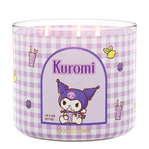 Kuromi Hello Kitty 3-Wick Candle