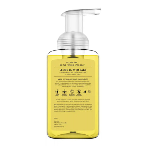 Lemon Butter Cake Lush Foaming Hand Soap