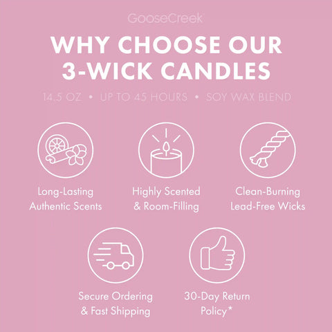 Lilac Garden 3-Wick Candle