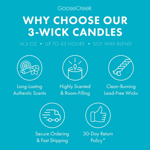 Lush Lagoon 3-Wick Candle