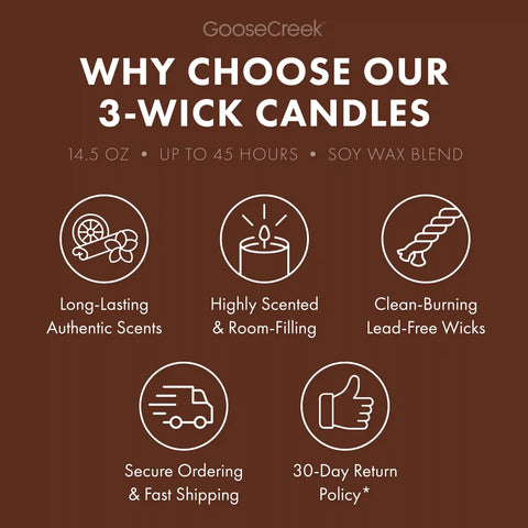 Macadamia Latte 3-Wick Candle