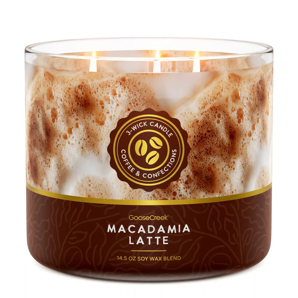 Macadamia Latte 3-Wick Candle