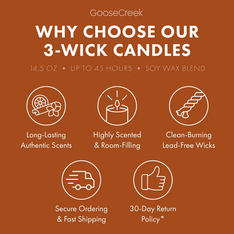 Midnight Suede 3-Wick Candle