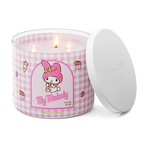 My Melody Hello Kitty 3-Wick Candle
