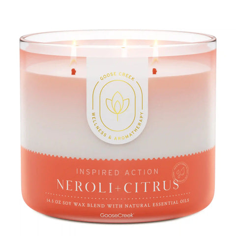 Neroli & Citrus Aromatherapy 3-Wick Candle