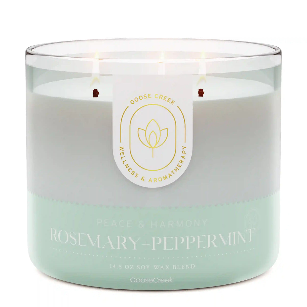 Rosemary & Peppermint Aromatherapy 3-Wick Candle