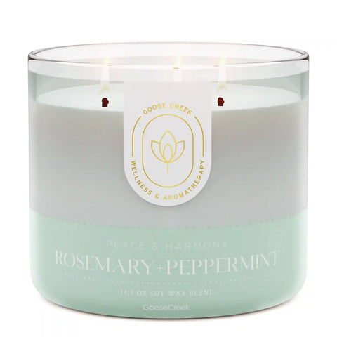 Rosemary & Peppermint Aromatherapy 3-Wick Candle