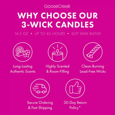 Solar Blooms 3-Wick Candle