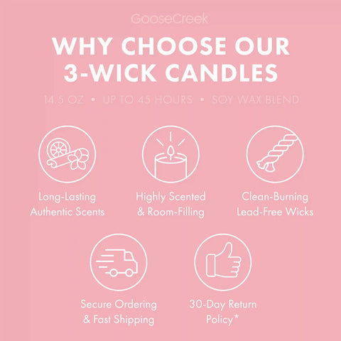 Strawberry Ice Cream 3-Wick Candle