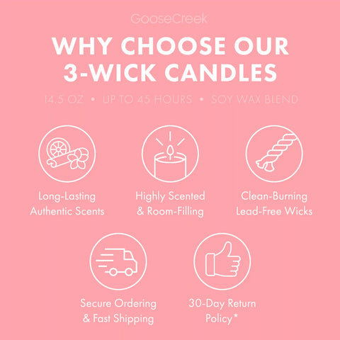 Strawberry Jam Pie 3-Wick Candle