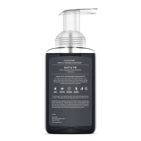 Suit & Tie Lush Foaming Hand Soap