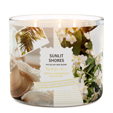 Sunlit Shores 3-Wick Candle