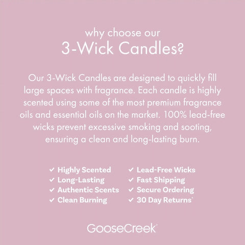 Vanilla Birthday Cake 3-Wick Candle