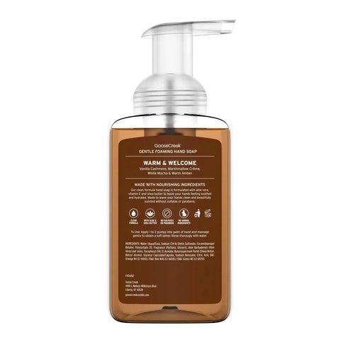 Warm & Welcome Foaming Hand Soap