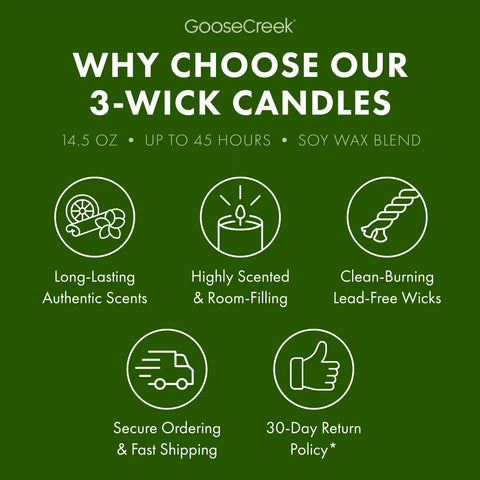 Whispering Fir 3-Wick Candle