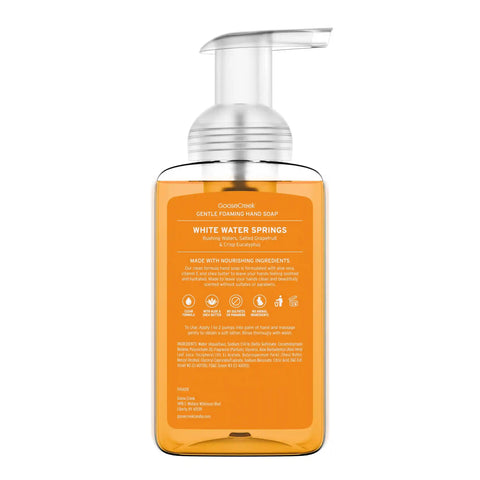 White Water Springs Lush Foaming Hand Soap