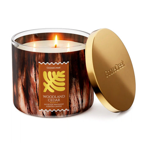 Woodland Cedar 3-Wick Candle