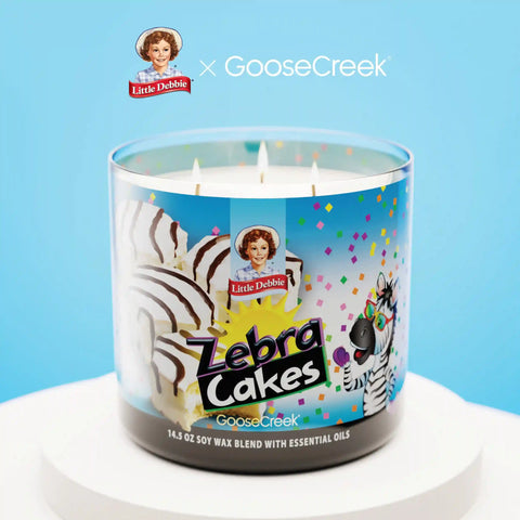 Zebra Cakes Little Debbie ™ 3-Wick Candle